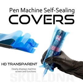 Барьерная защита на машинку SKULL DNA Self-sealing Cover Grey
